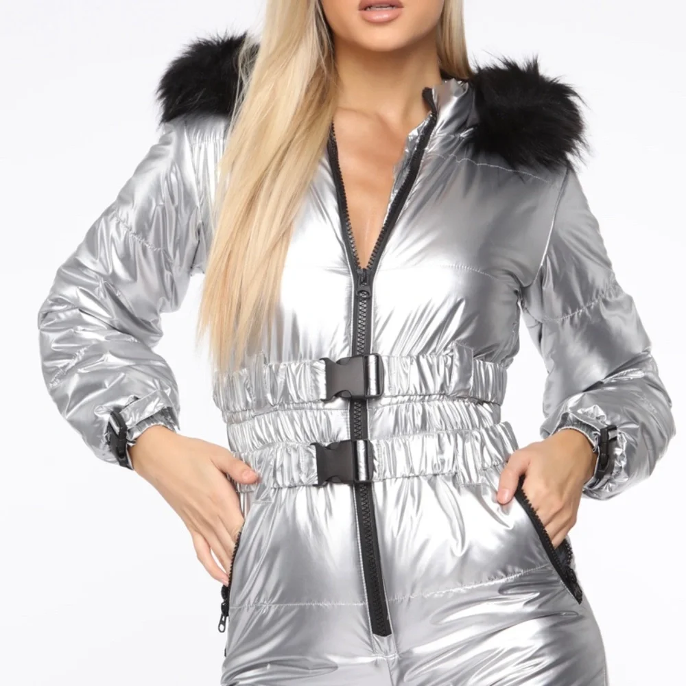 Fashion Nova Winter Boujee Snowsuit XL - Picture 3 of 5